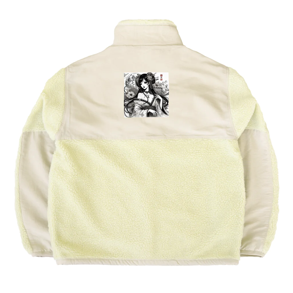 かるるんショップの少女と３つのしもべシリーズ Boa Fleece Jacket