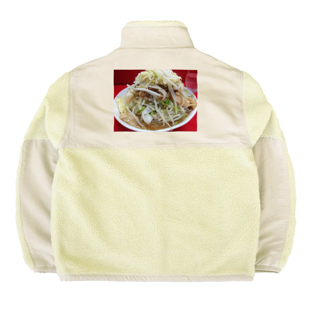 つ津Tsuのラーメン Boa Fleece Jacket