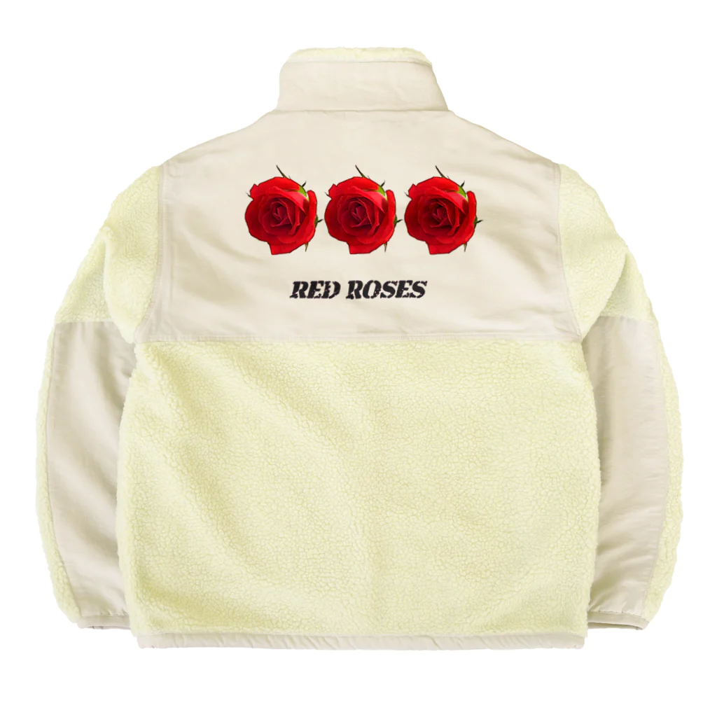 脂身通信Ｚの赤い薔薇_2111 Boa Fleece Jacket