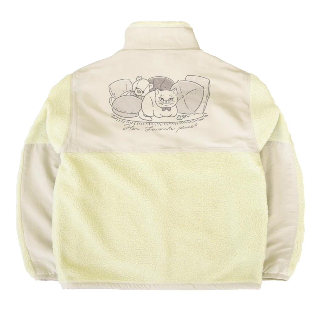 kima-maniのMyumyu tha cat Boa Fleece Jacket