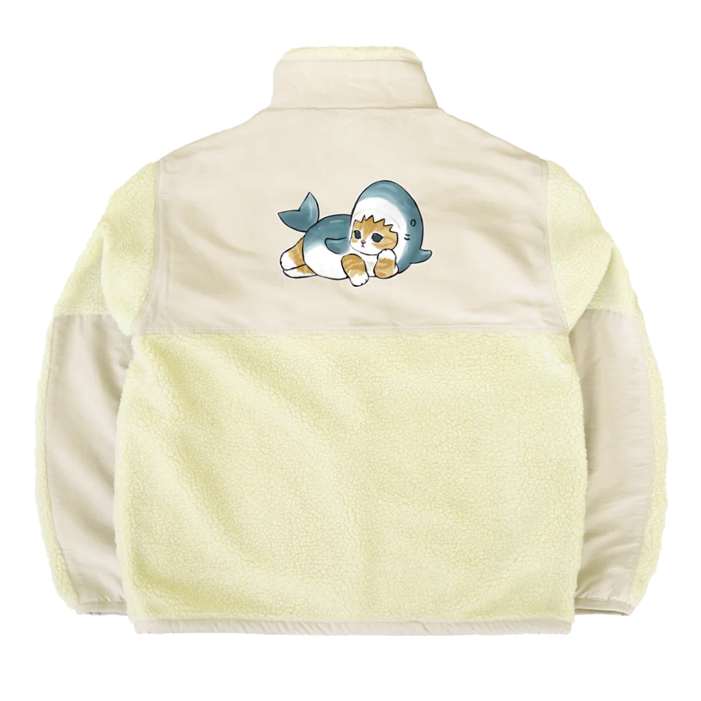 mofusandのサメにゃん Boa Fleece Jacket