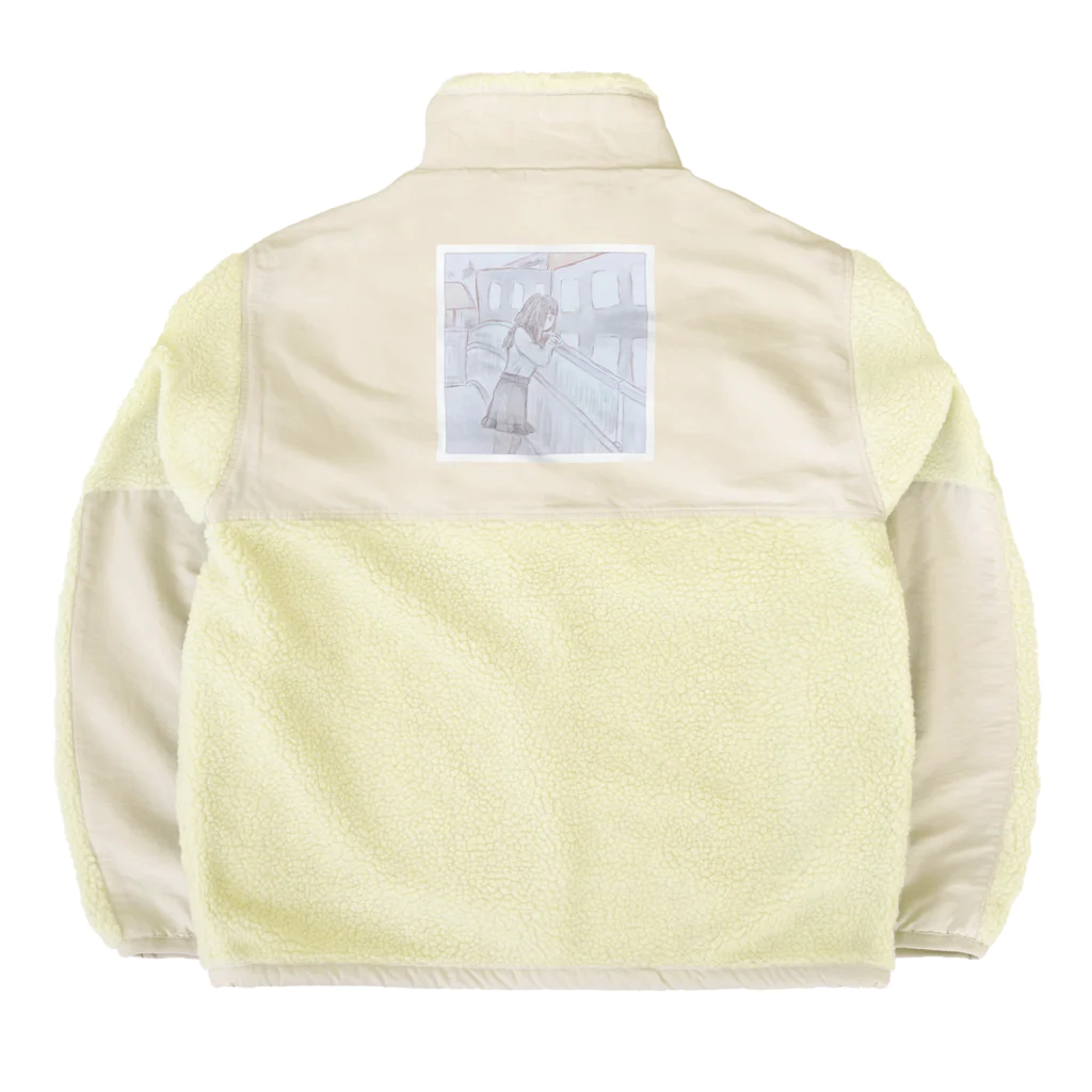 あのの夢見るあの子 Boa Fleece Jacket