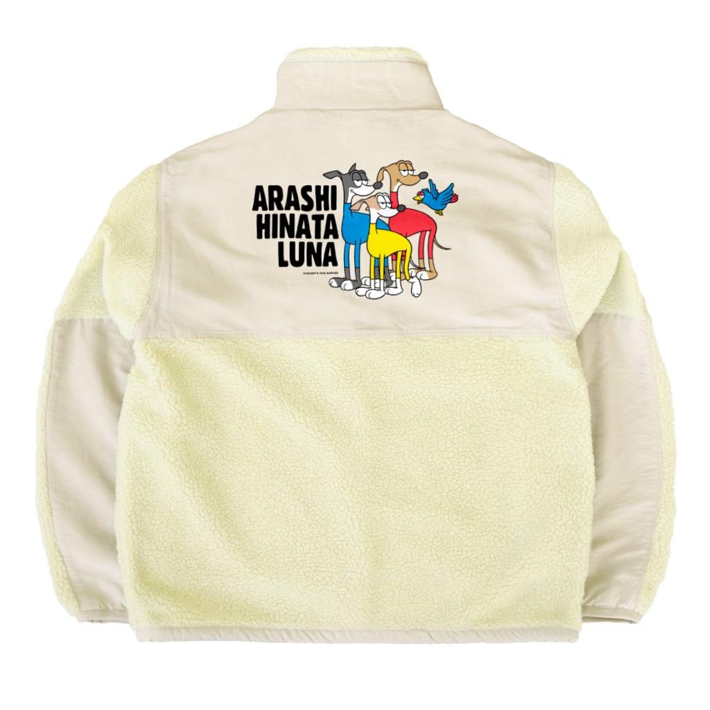 Houndy's supply イタグレ服【ハウンディーズ】のARASHI&HINATA&LUNAさん専用 Boa Fleece Jacket