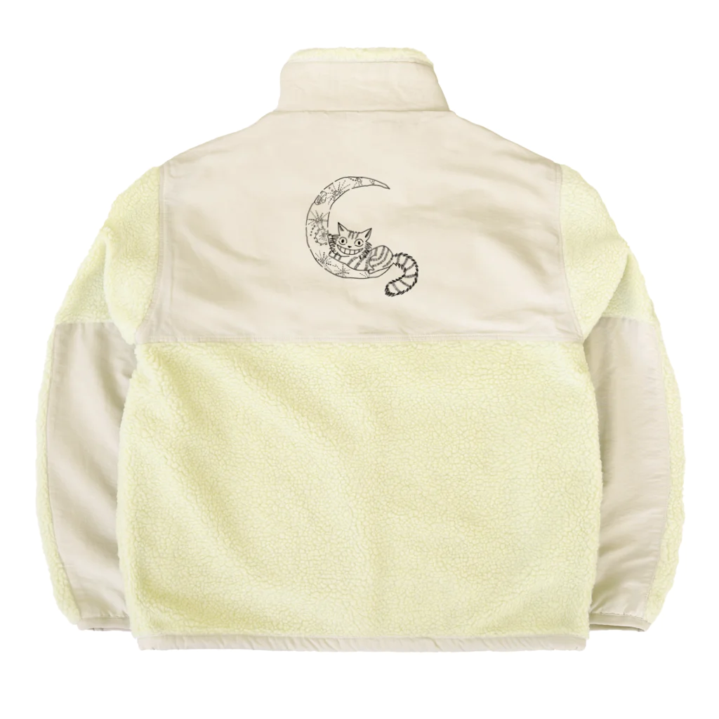 SHOP ベアたんのチェシャ猫さん Boa Fleece Jacket