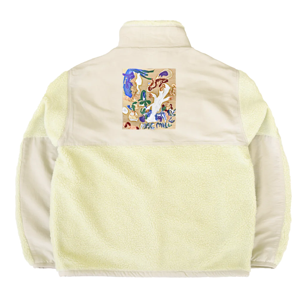 ゆっきゃーな👼のふーん、おなすじゃん🍆 Boa Fleece Jacket