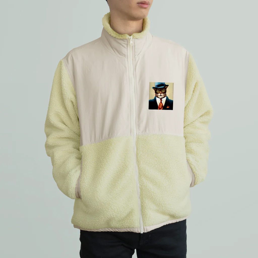 PAC (ポップアートキャット）のPAC (ポップアートキャット) Boa Fleece Jacket