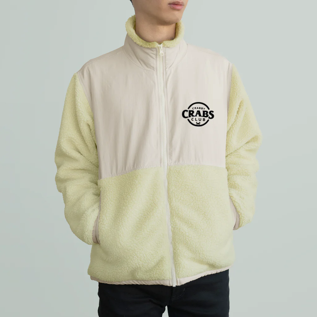 MatrixSphereのCRABBY CRABS CLUB シンプルロゴ Boa Fleece Jacket
