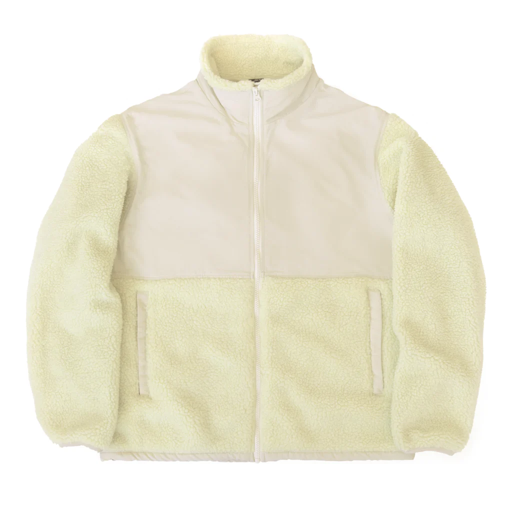 kitaooji shop SUZURI店のシャーするスナネコ Boa Fleece Jacket