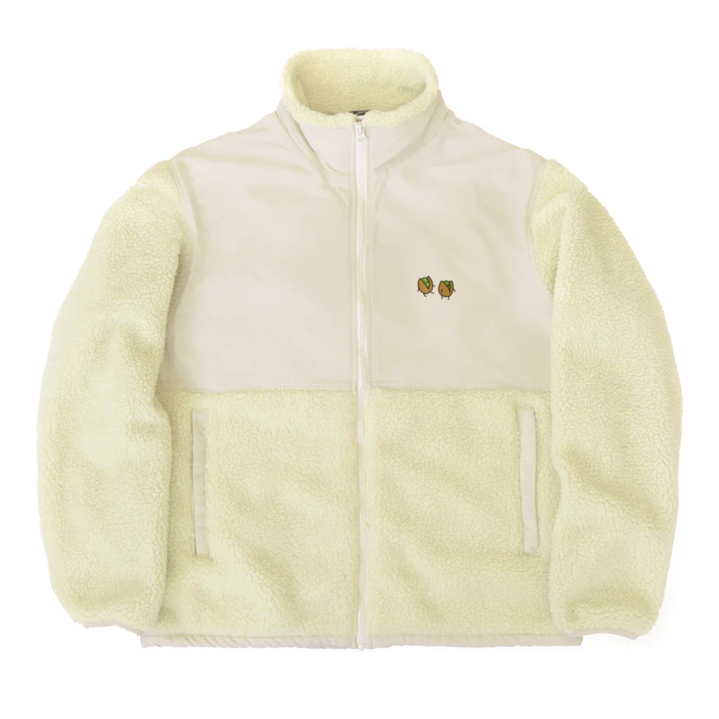 ちゃんかなの親知らずのピスタチオ Boa Fleece Jacket