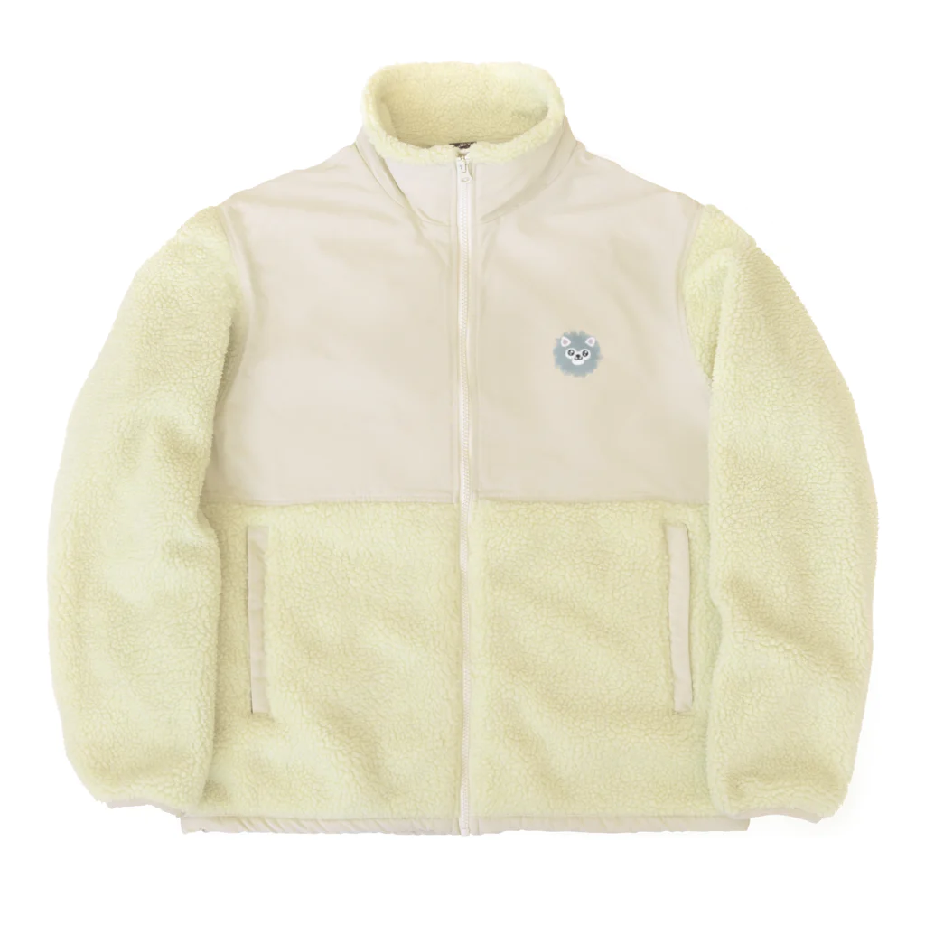 やわらかベサニーのねこのメイソン（ほこり） Boa Fleece Jacket