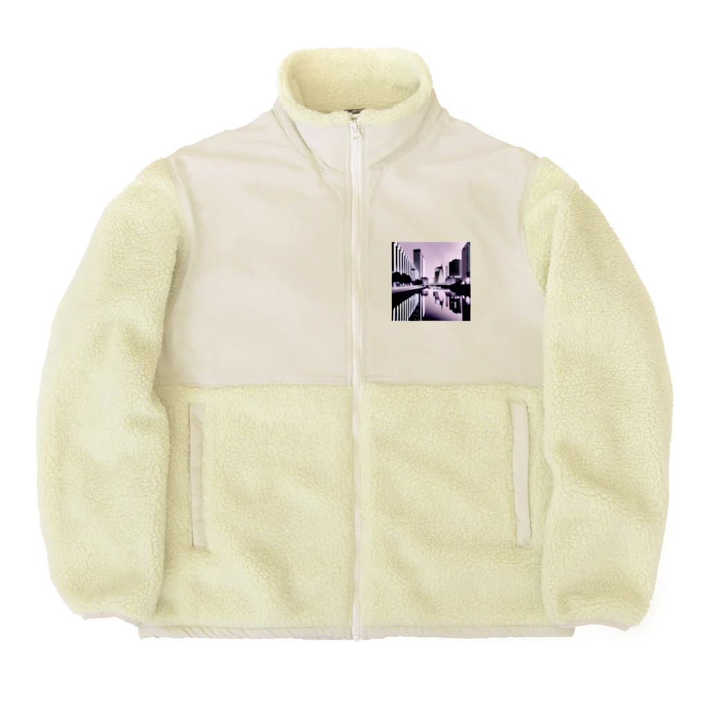 Design-onのCity-01 Boa Fleece Jacket