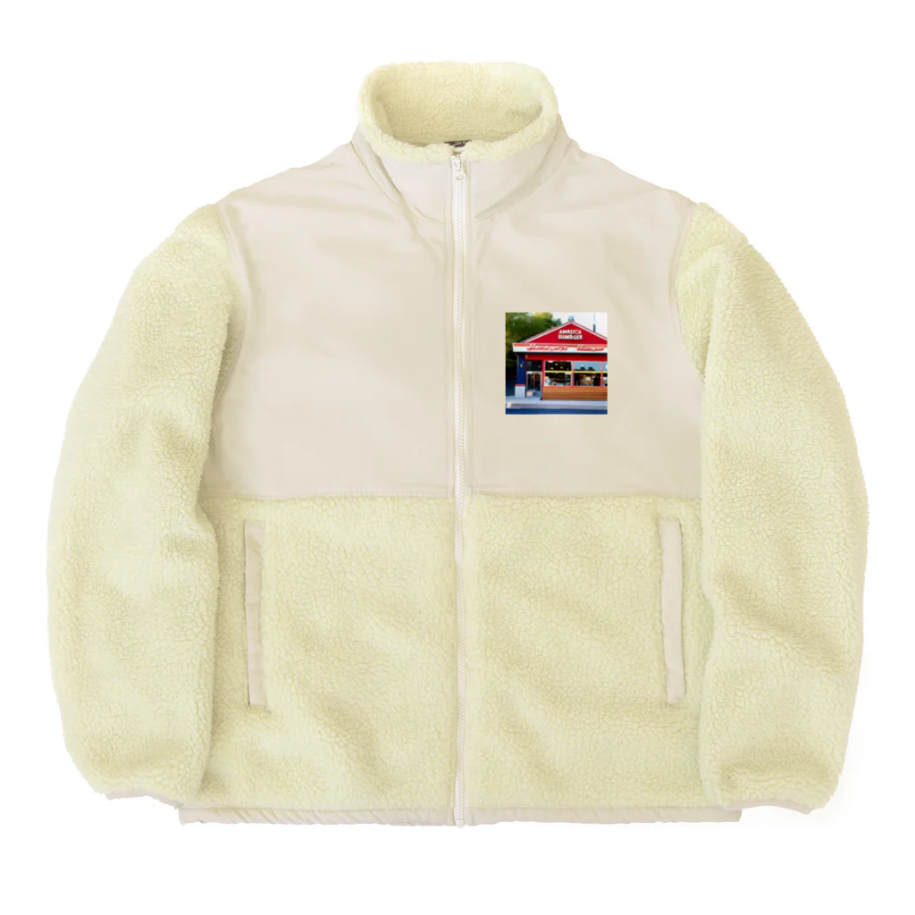 Kazukingmaruのアメリカンスタイル Boa Fleece Jacket