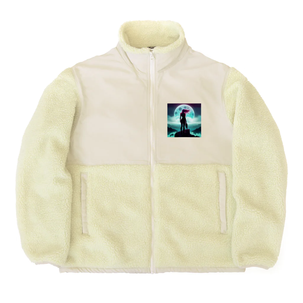 kiyo_suzuriのアフロディーテ Boa Fleece Jacket