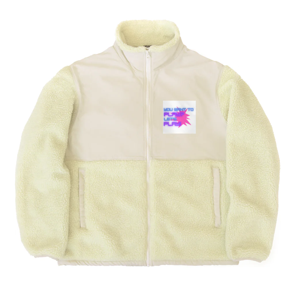 P4R4D0XパラドックスのYOU WANT TO PLAY? Boa Fleece Jacket