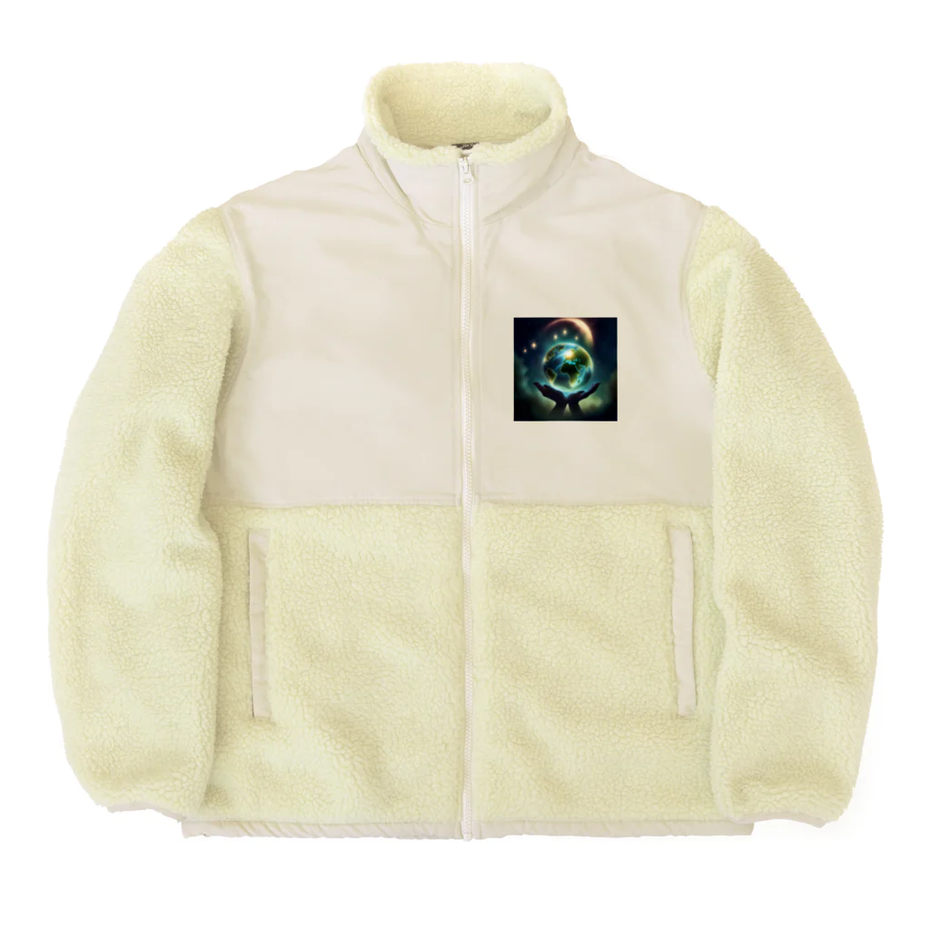 ふぁんたじあのEarth Boa Fleece Jacket