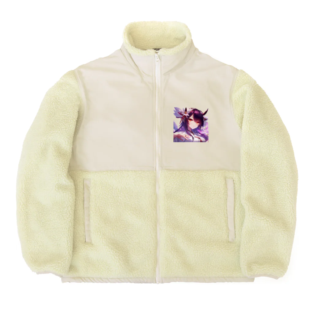 終わらない夢🌈の美しい術師✨ Boa Fleece Jacket