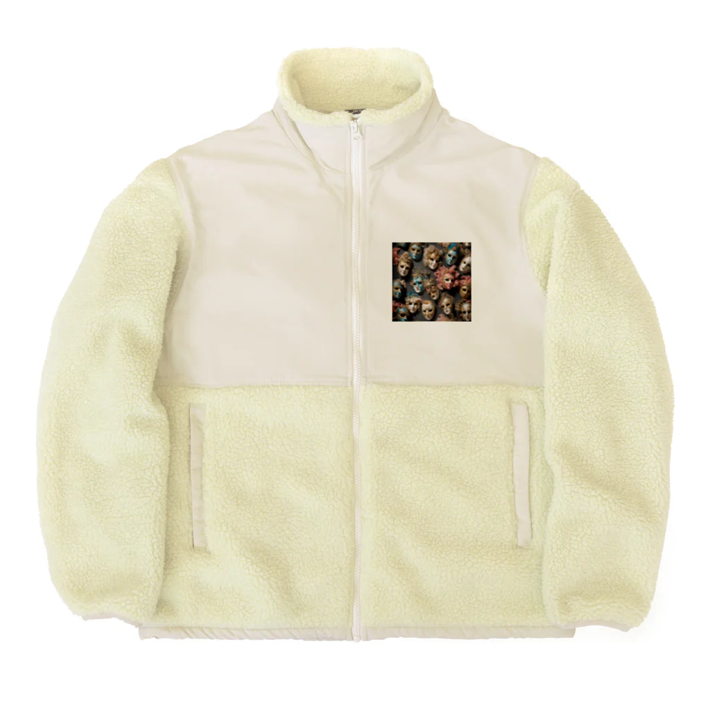 D・R・Eのベネチアカーニバル Boa Fleece Jacket