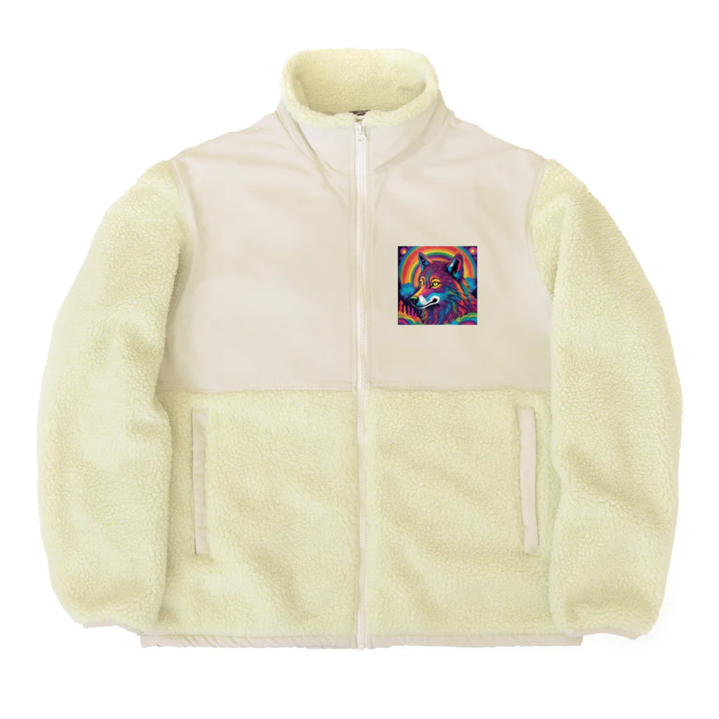 shop.ycのユメウルフ Boa Fleece Jacket