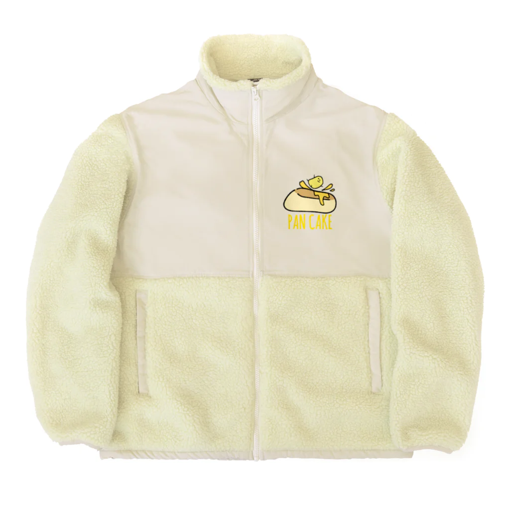 チョコミントの波乗りバター Boa Fleece Jacket