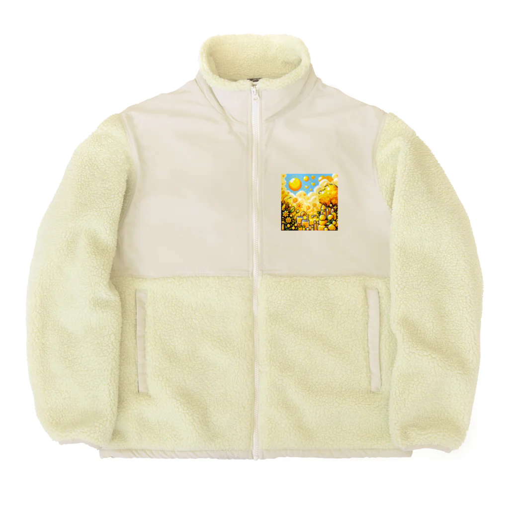 PiXΣLのvibrant yellow / type.1 Boa Fleece Jacket