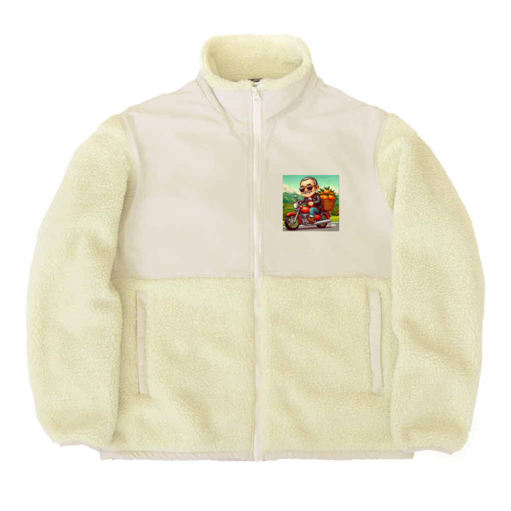 saijo79の季節を配達します Boa Fleece Jacket