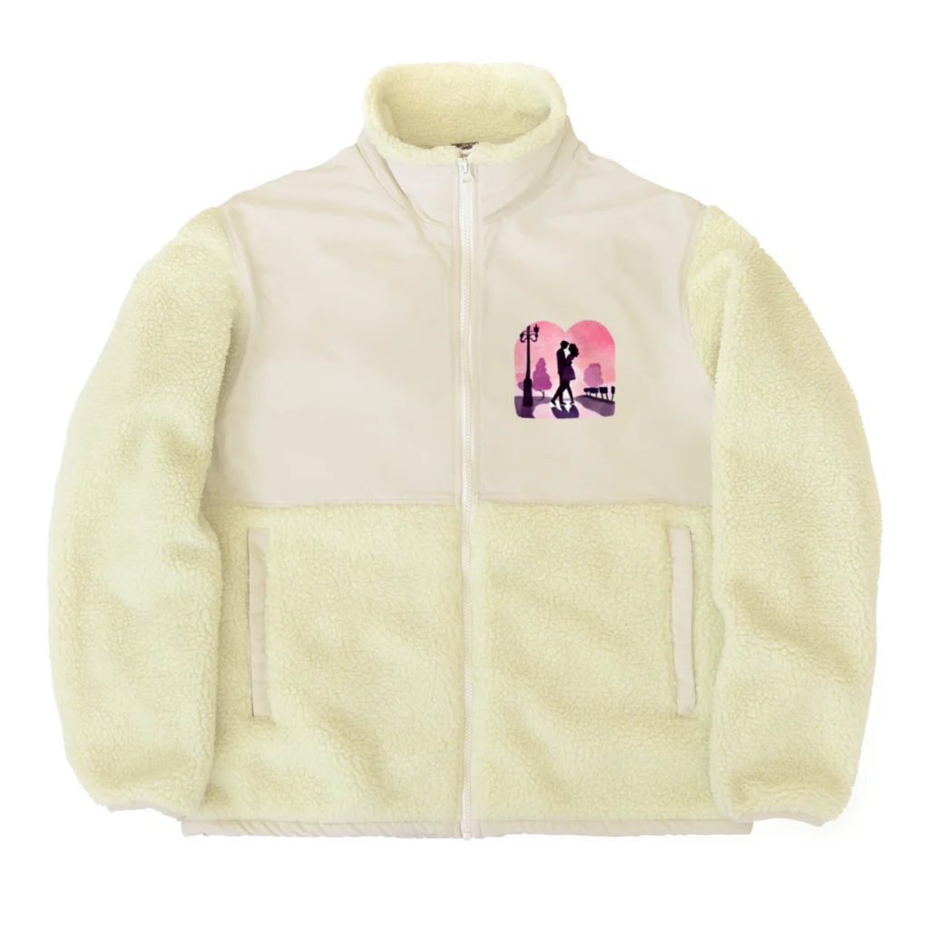 Yumiruのデート服 Boa Fleece Jacket