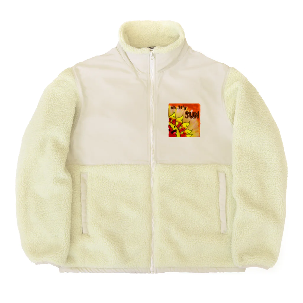 patroom(柄)のザッサン(太陽くん) Boa Fleece Jacket