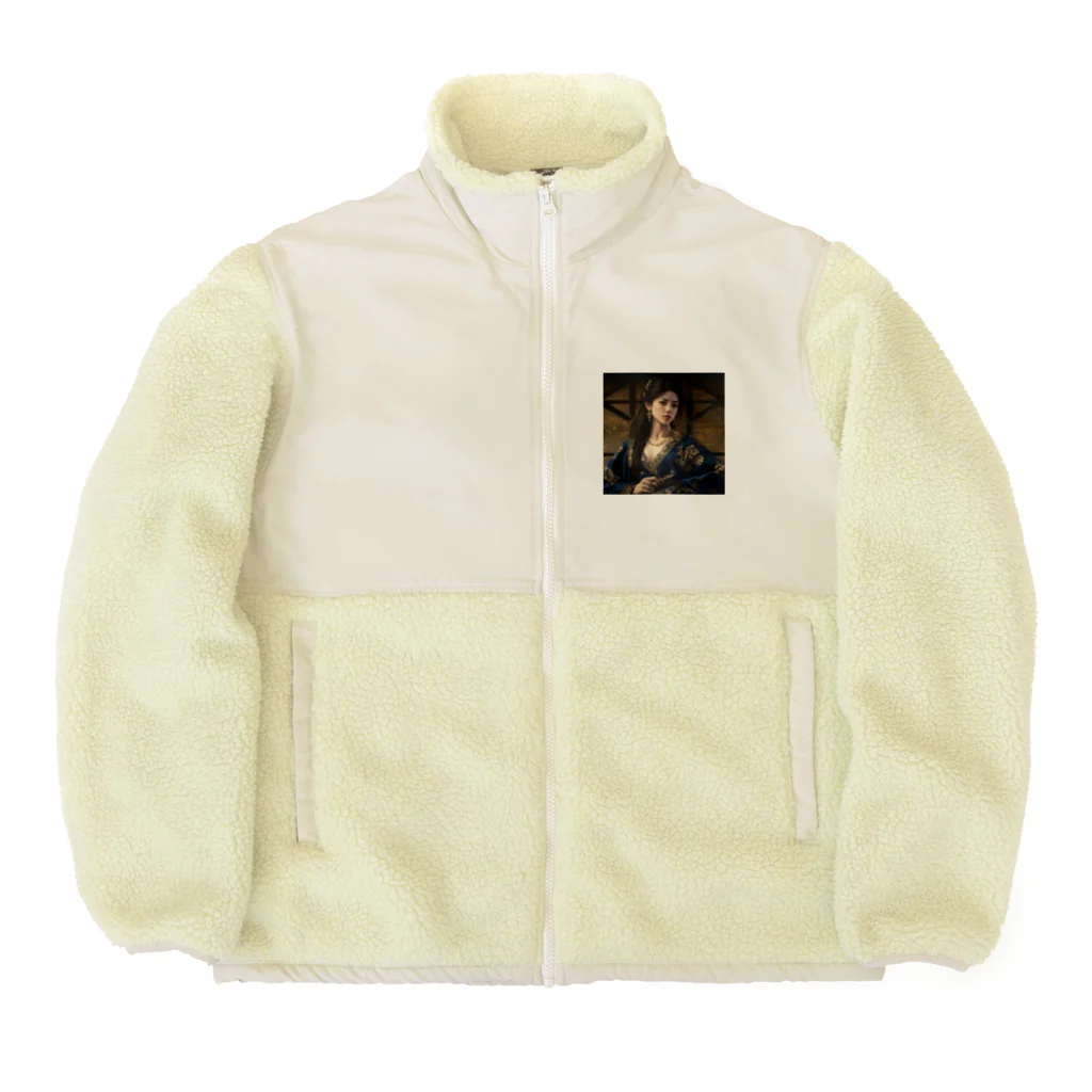 AQUAMETAVERSEの東洋の美人　なでしこ1478 Boa Fleece Jacket