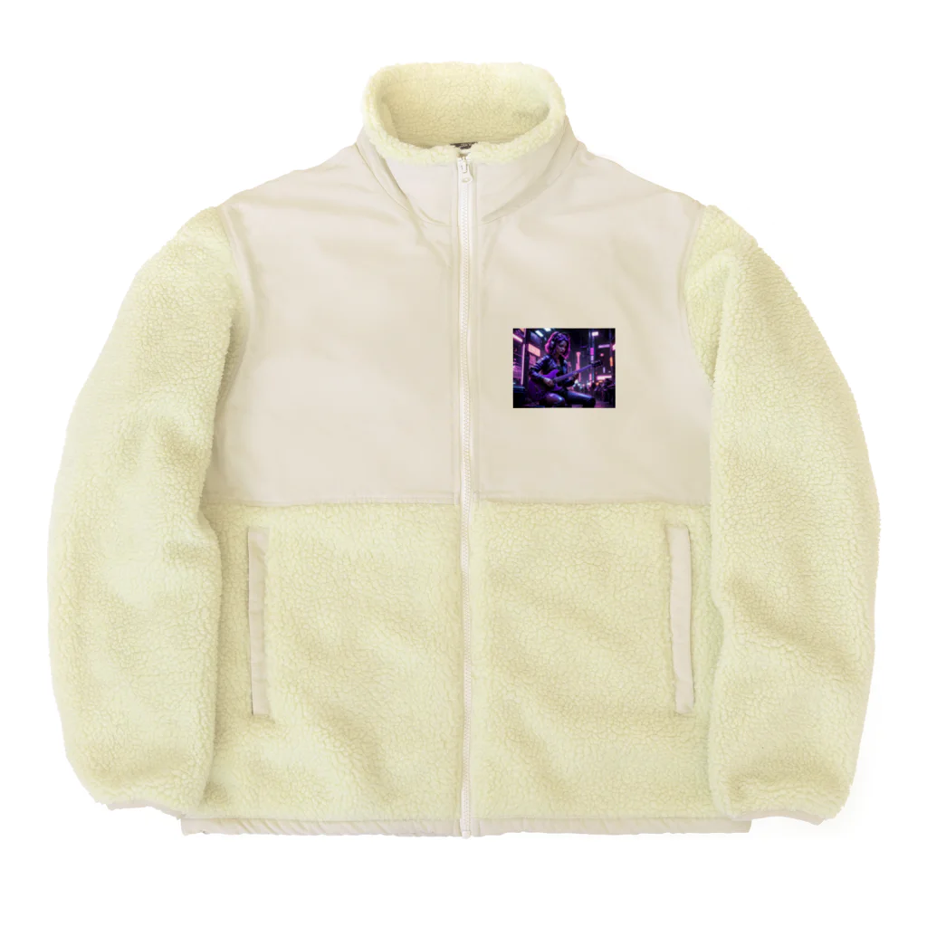 エンムスビのバンドガール Boa Fleece Jacket