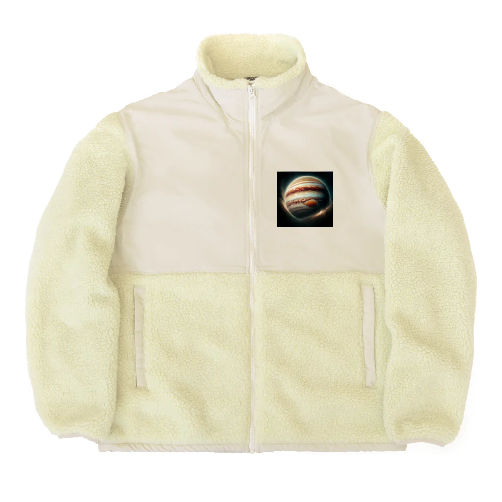 宇宙の神秘グッズ販売所のジュピター Boa Fleece Jacket