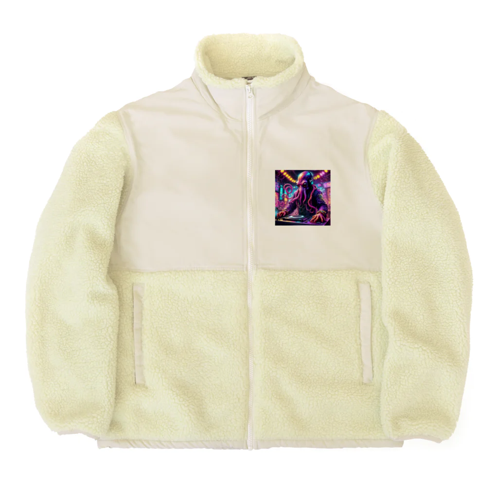 ちゃんろんのDJタコ Boa Fleece Jacket