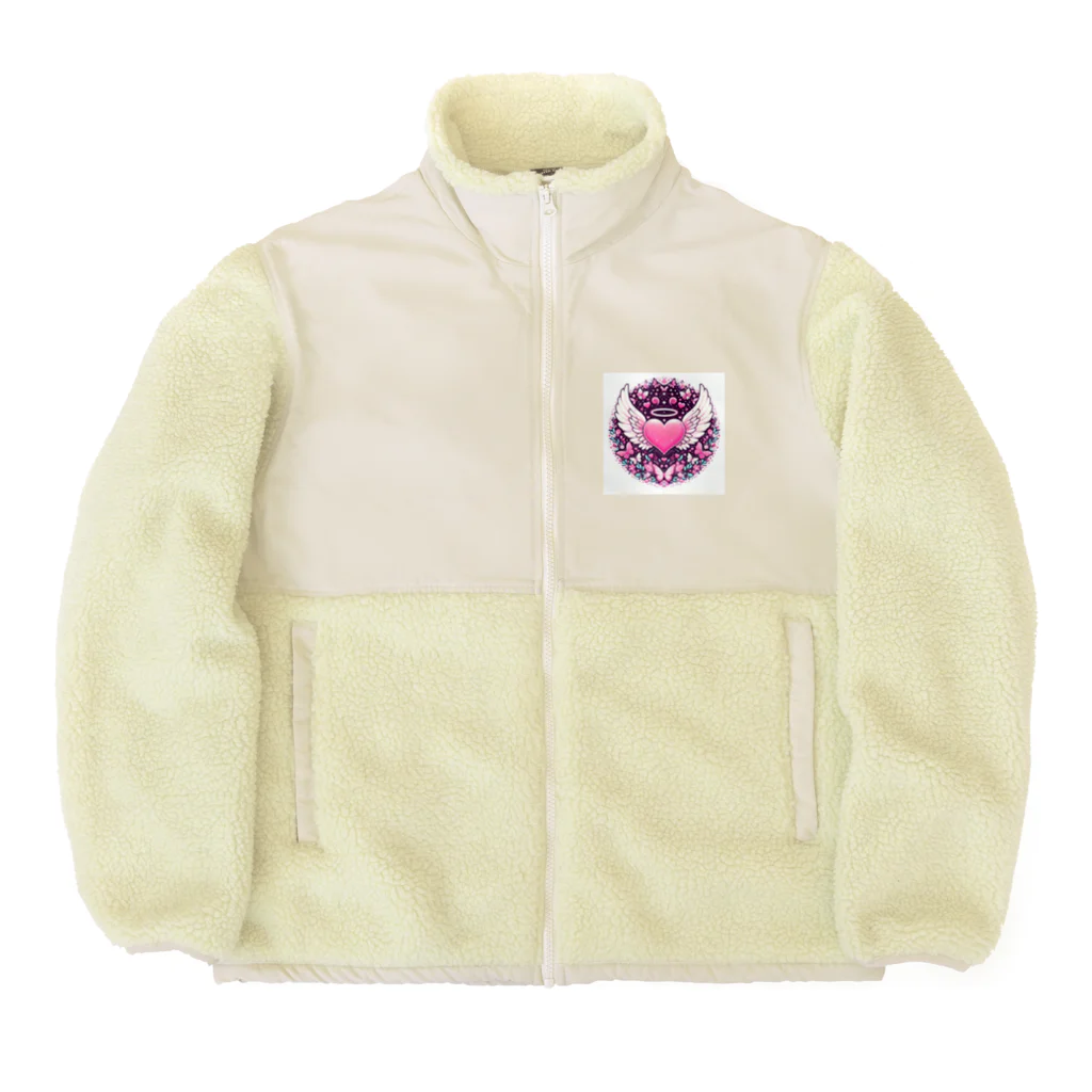 aiai888のふんわりと広がる愛の輪✨ Boa Fleece Jacket