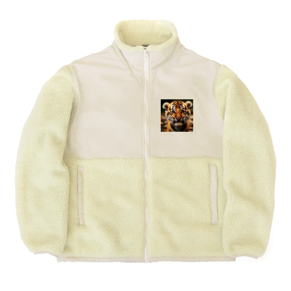 中村マコトの子トラ　小さな大冒険 Boa Fleece Jacket