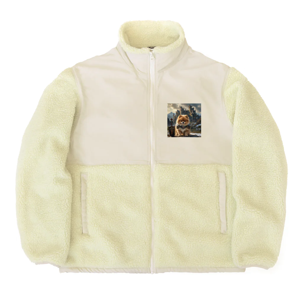 ぽめさくのぽめ勇者 Boa Fleece Jacket