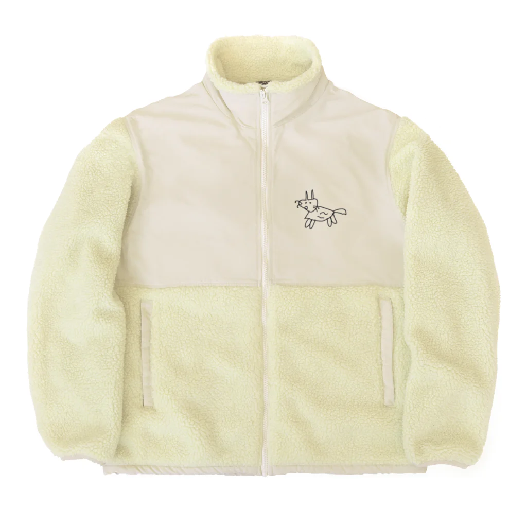 Nyango's SHOPのにゃんご3 Boa Fleece Jacket