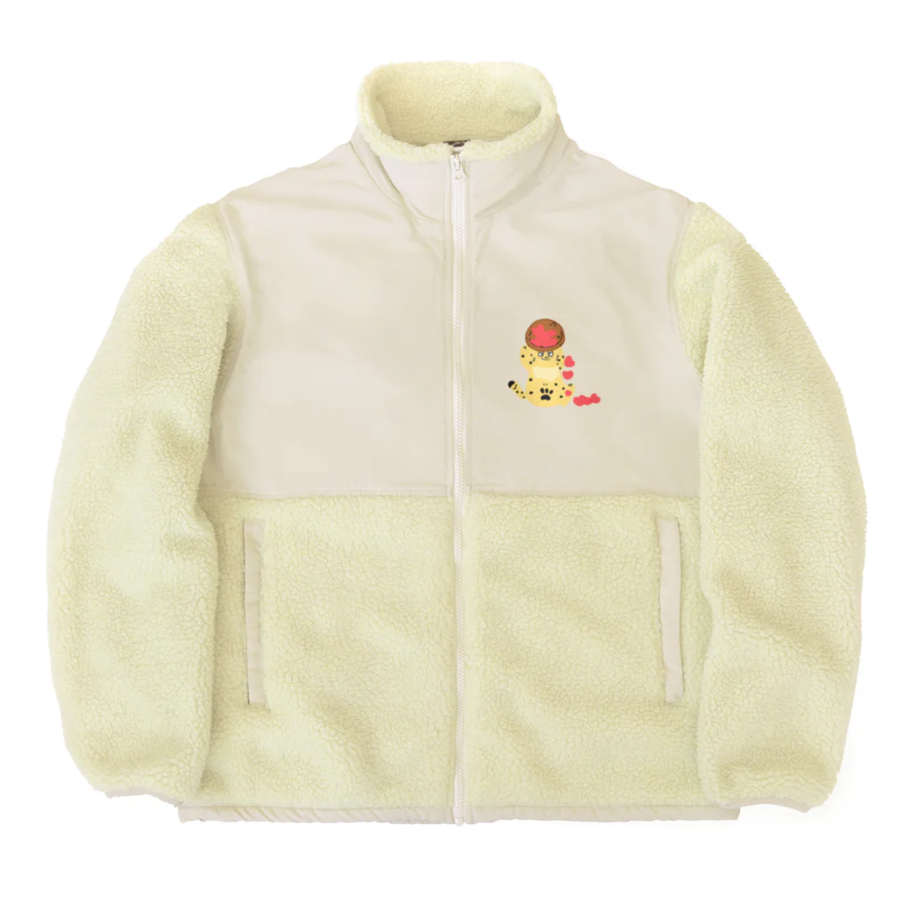 PoPoのPoPo オリジナルボアジャケット Boa Fleece Jacket