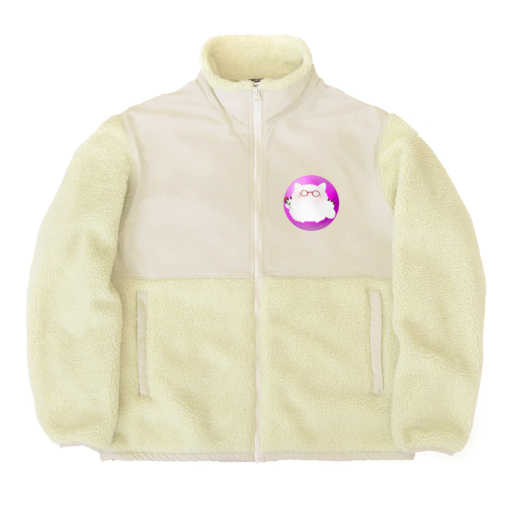 おはるさんのモフねこ Boa Fleece Jacket