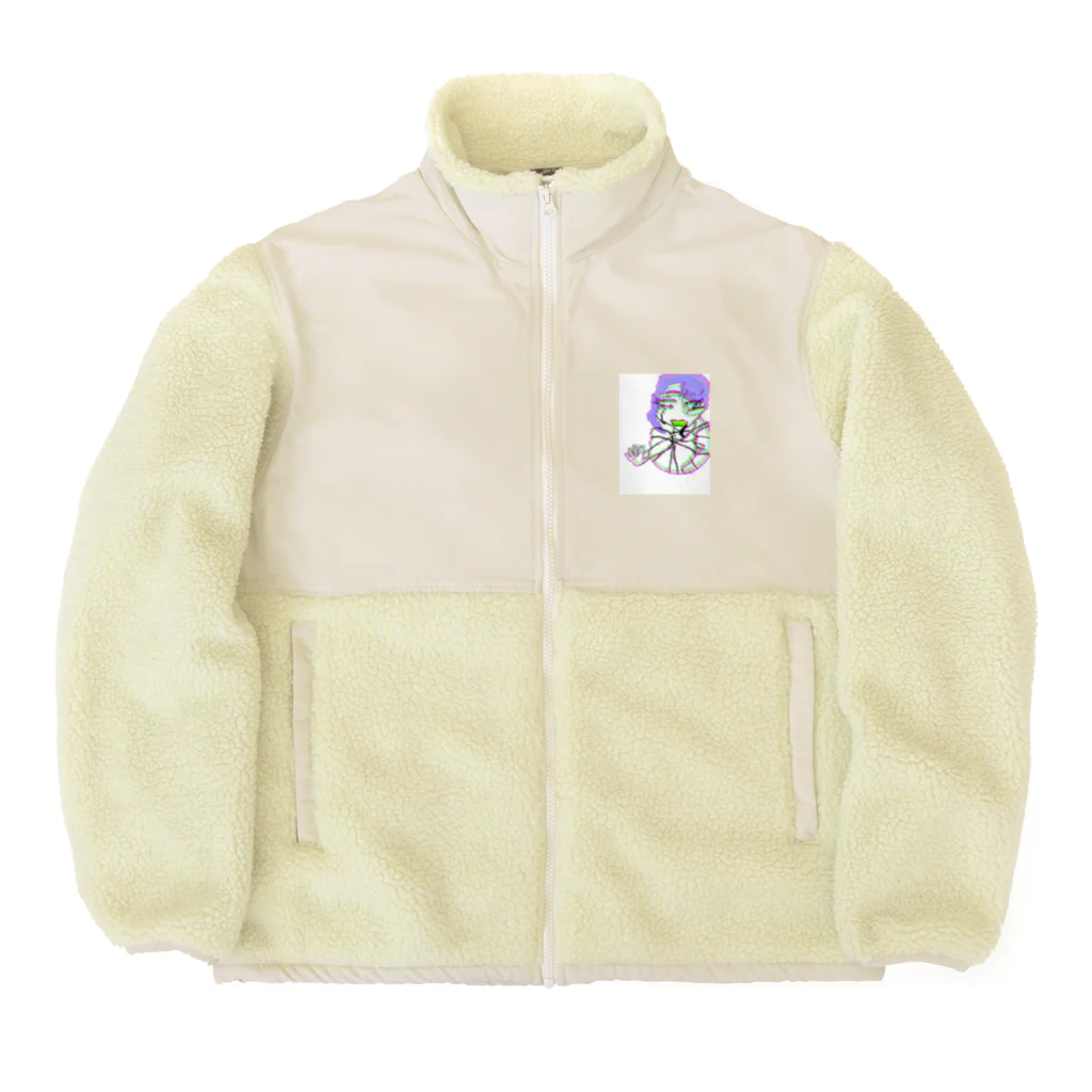 マウンテンゴリラのゲーム病 Boa Fleece Jacket