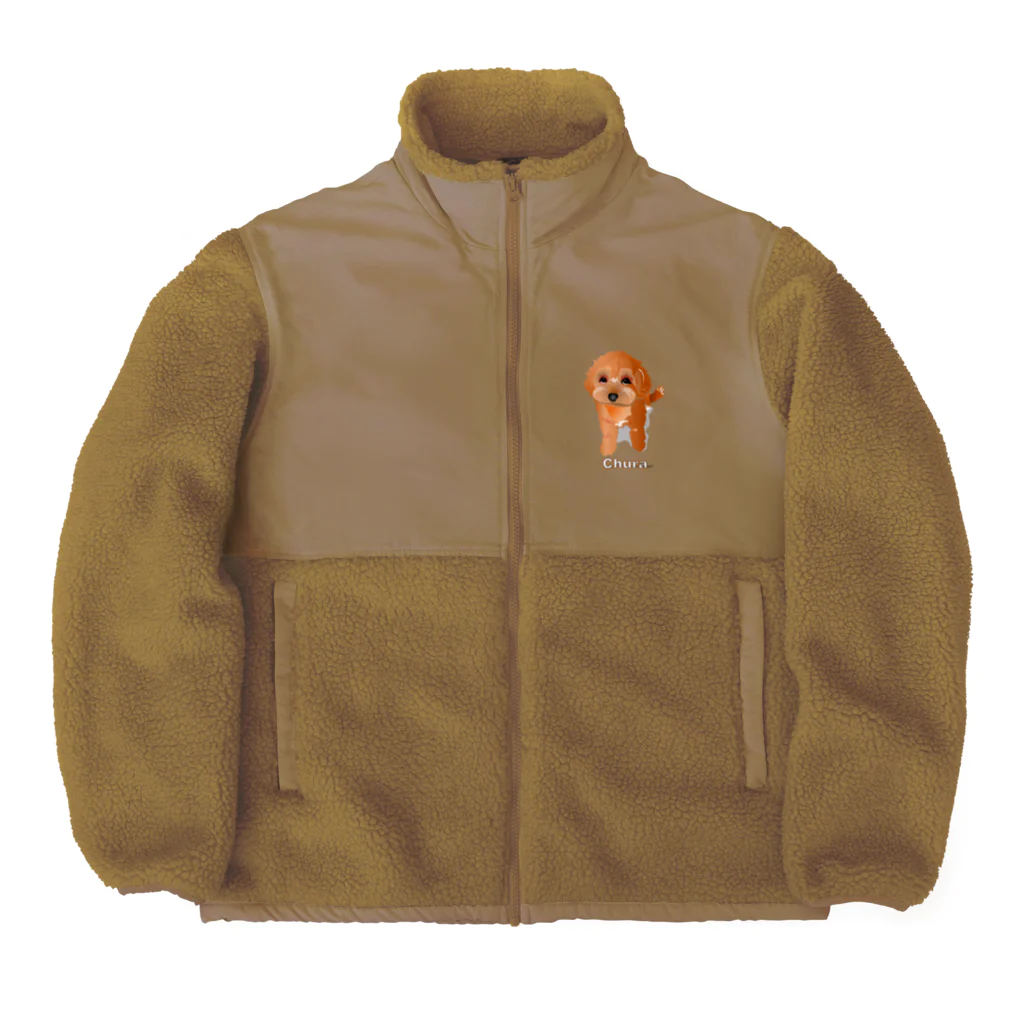 chura-canのアタチの名はChura Boa Fleece Jacket