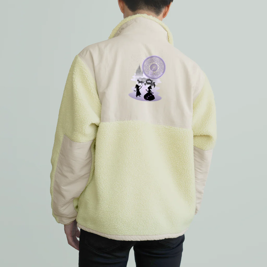 tammytammyのシンデレラ【カボチャの馬車で】シルエット Boa Fleece Jacket