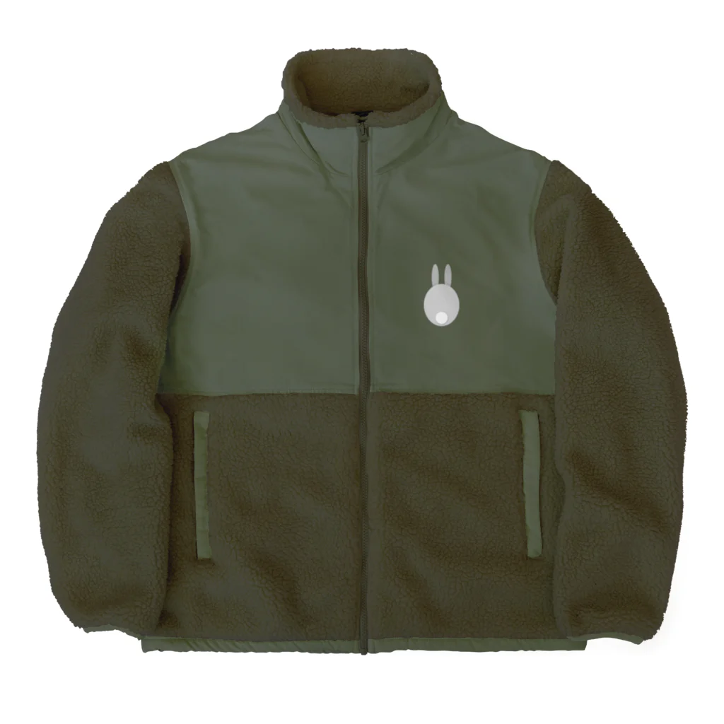 rabbiのうざぎのテール - rabbit tail Boa Fleece Jacket