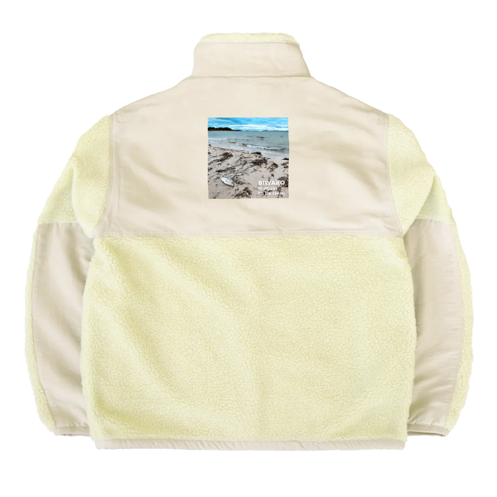 So湖いらの「PHOTO」BIWAKO is again to be clean.ボアフリースジャケット Boa Fleece Jacket