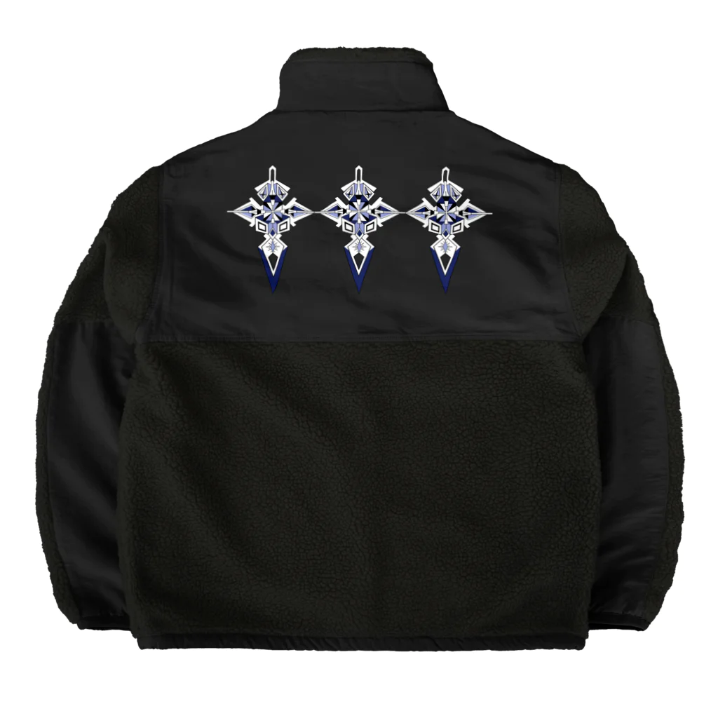 BYBY135ESEの結晶３ Boa Fleece Jacket