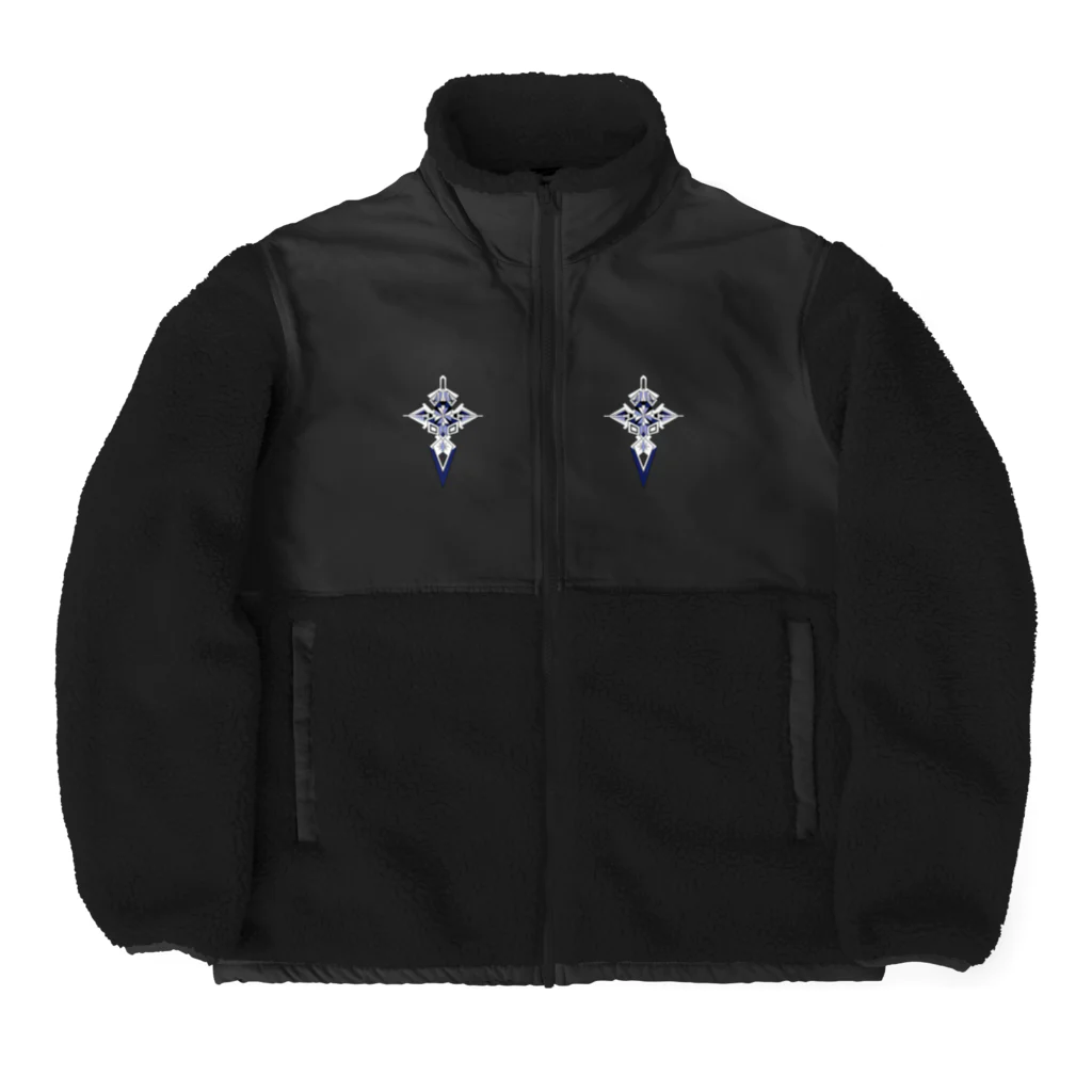 BYBY135ESEの結晶３ Boa Fleece Jacket