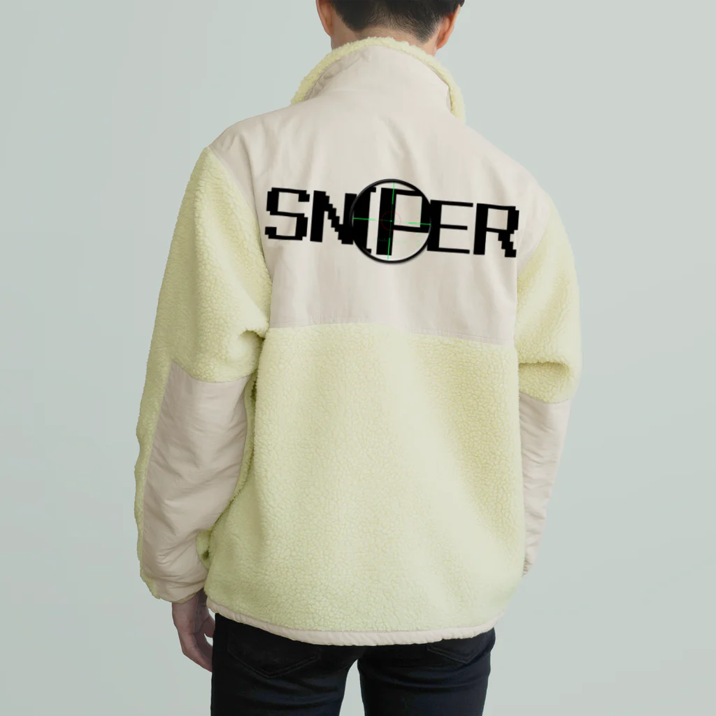 Ａ’ｚｗｏｒｋＳのSNIPER(英字＋１シリーズ) Boa Fleece Jacket