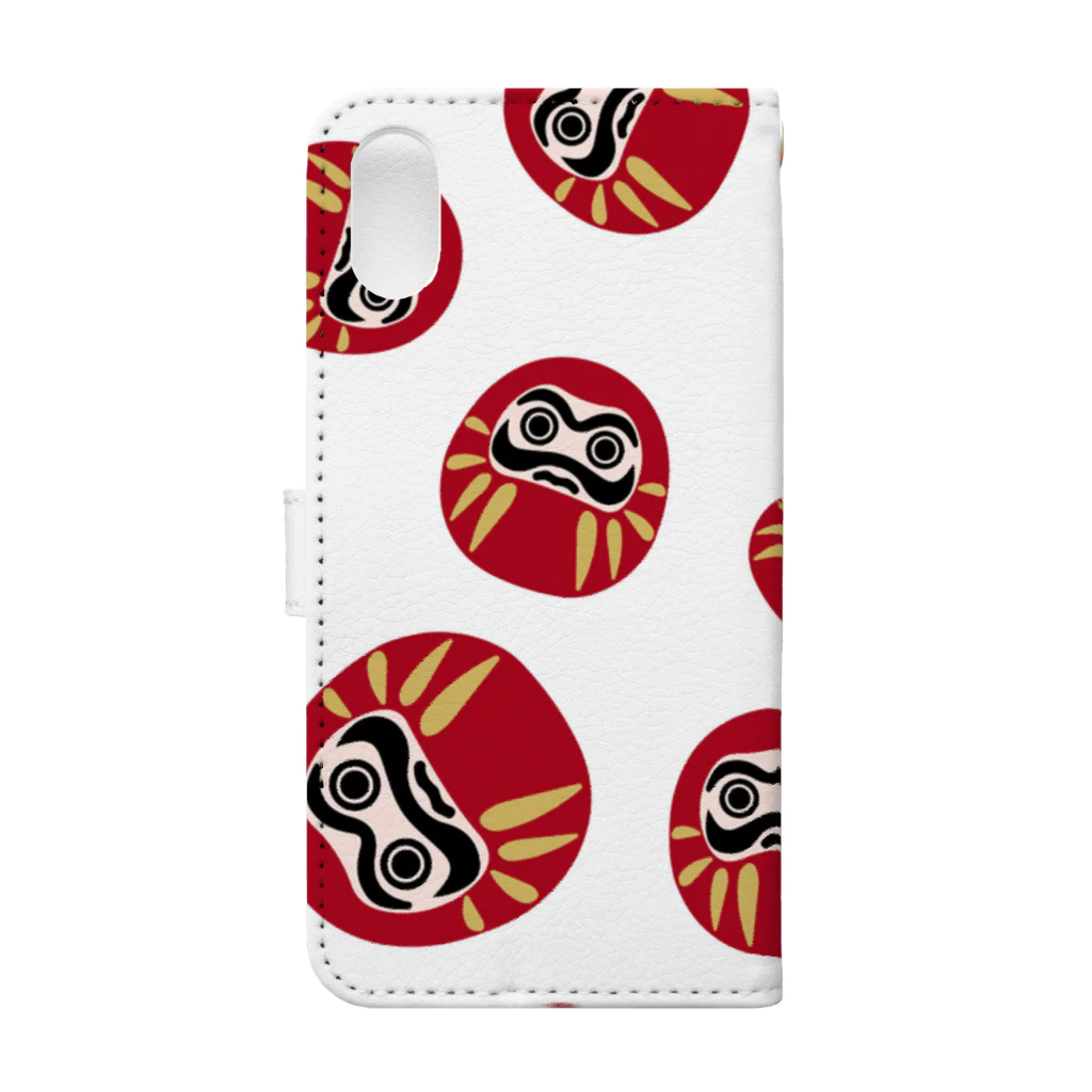 Yuika ShiomiのDARUMA Book-Style Smartphone Case :back