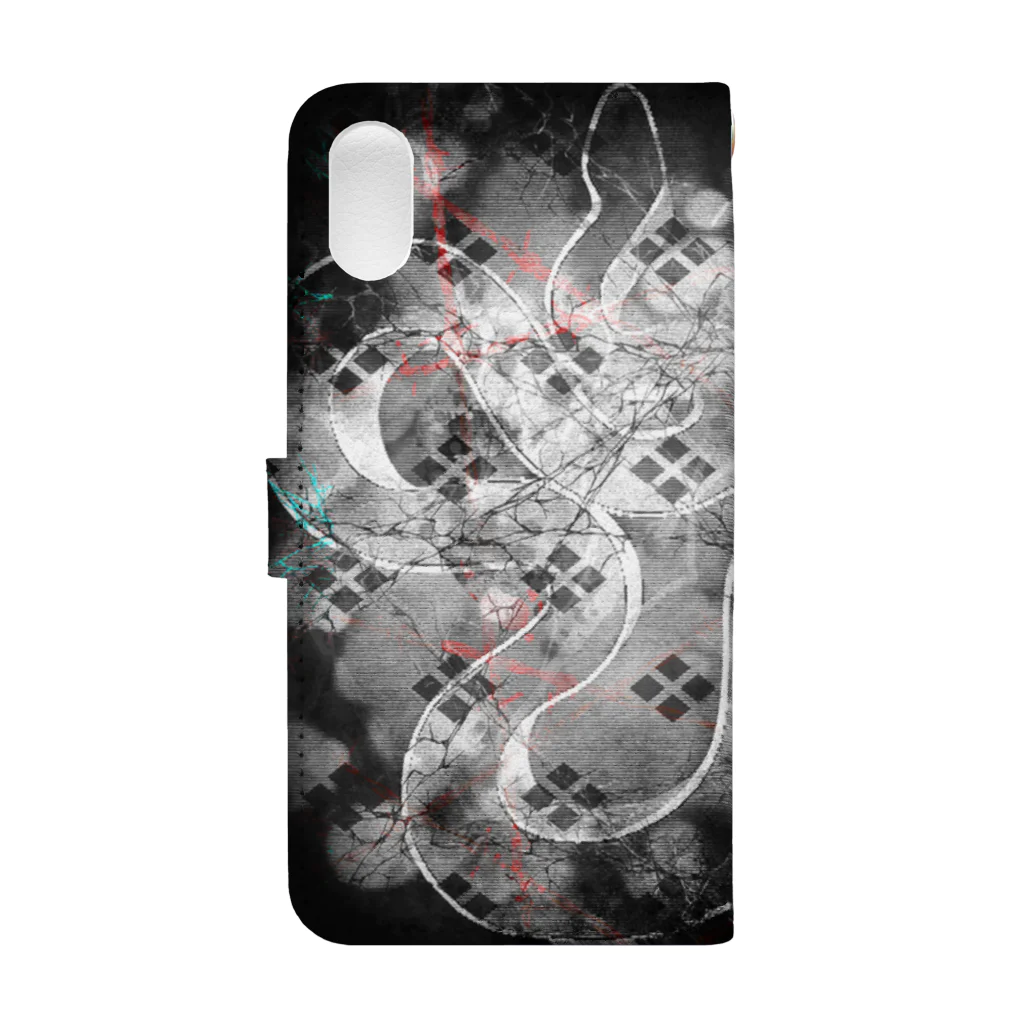 FREESTYLECREATIONのFSCオリジナルグッズ Book-Style Smartphone Case :back