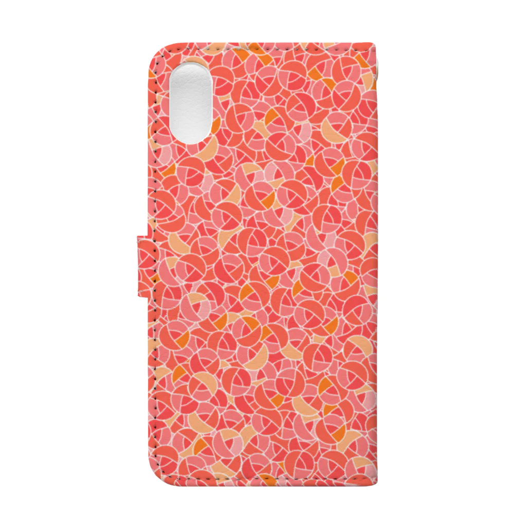 iroha_studioのRose pattern (Sweet) 手帳型スマホケースの裏面