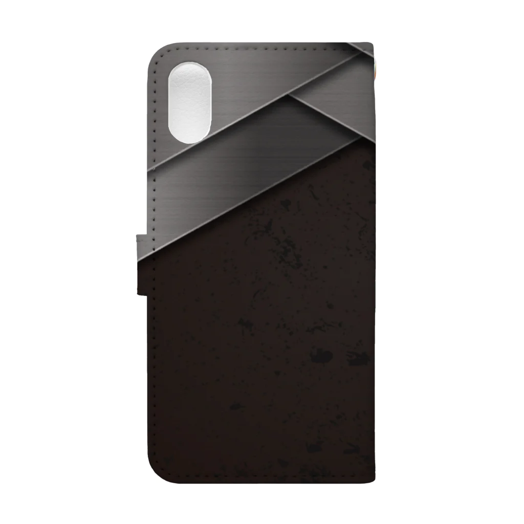 cloud 7のMETAL CHOCOLATE Book-Style Smartphone Case :back