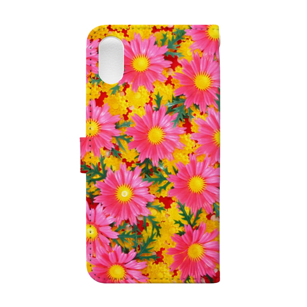 Pop-Hanaのお料理の脇役 Book-Style Smartphone Case :back